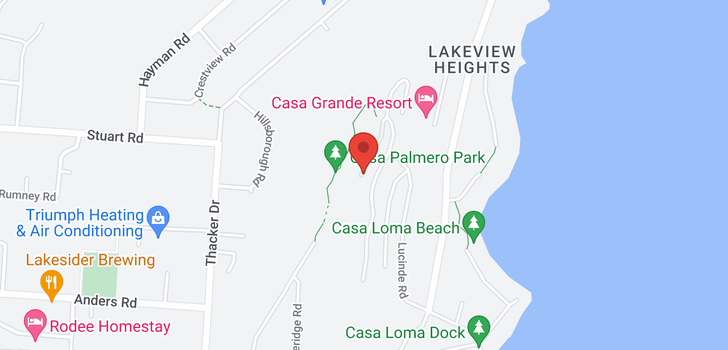 map of 2594 Casa Palmero Drive